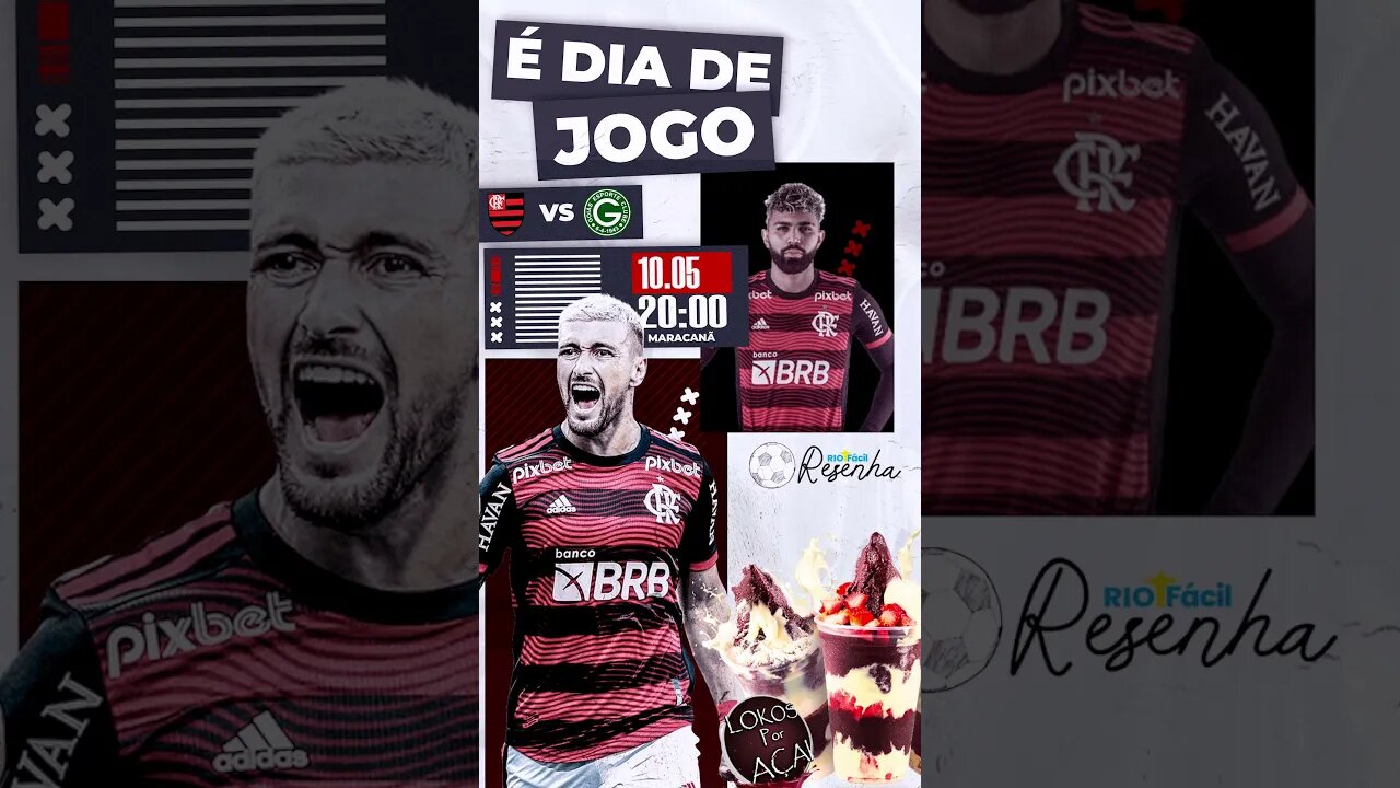 Flamengo x Goiás em mais um super jogo pelo Brasileirão