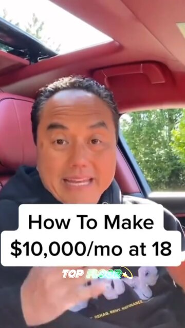 Finance Friday: How to Make 10k/mo at 18