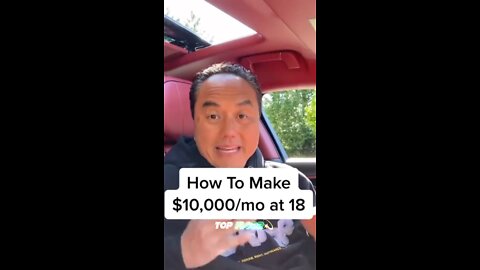 Finance Friday: How to Make 10k/mo at 18