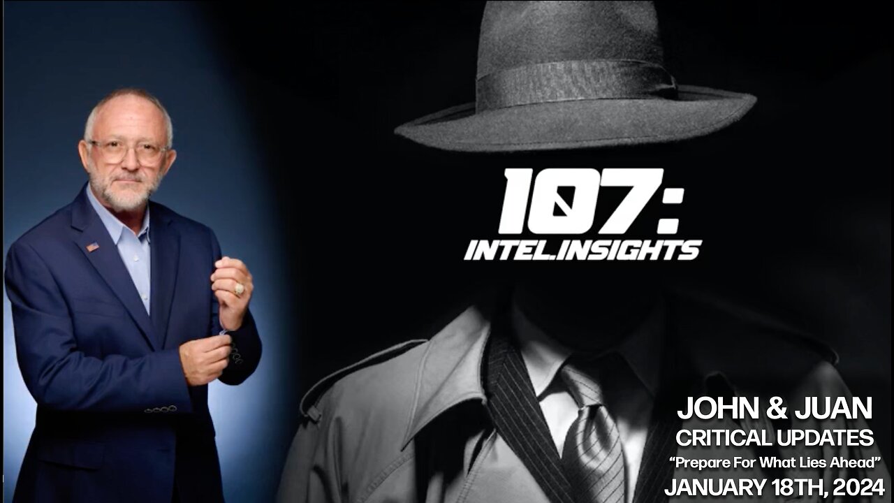 Prepare For What Lies Ahead | John and Juan – 107 Intel Insights | Jan. 18th 2024