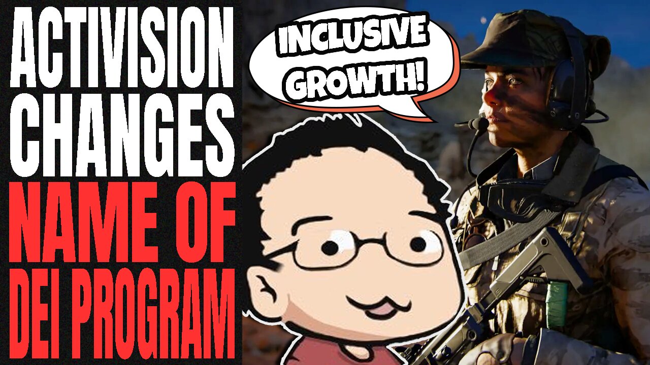 Woke Activision Tries To HIDE THEIR DEI | Company Now REBRANDS Diversity Department To NEW NAME