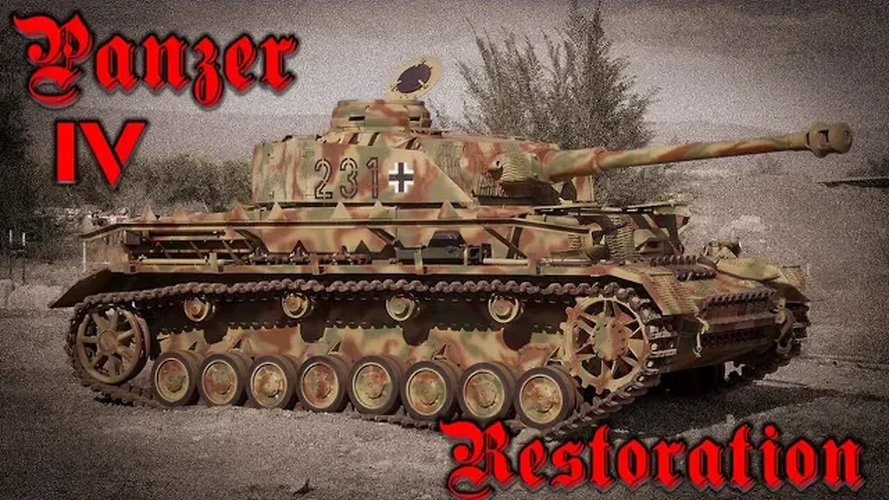 Panzer IV In-Depth Look Ep.6 (Finale) Restoration Process - Panzerkampfwagen IV Ausführlich