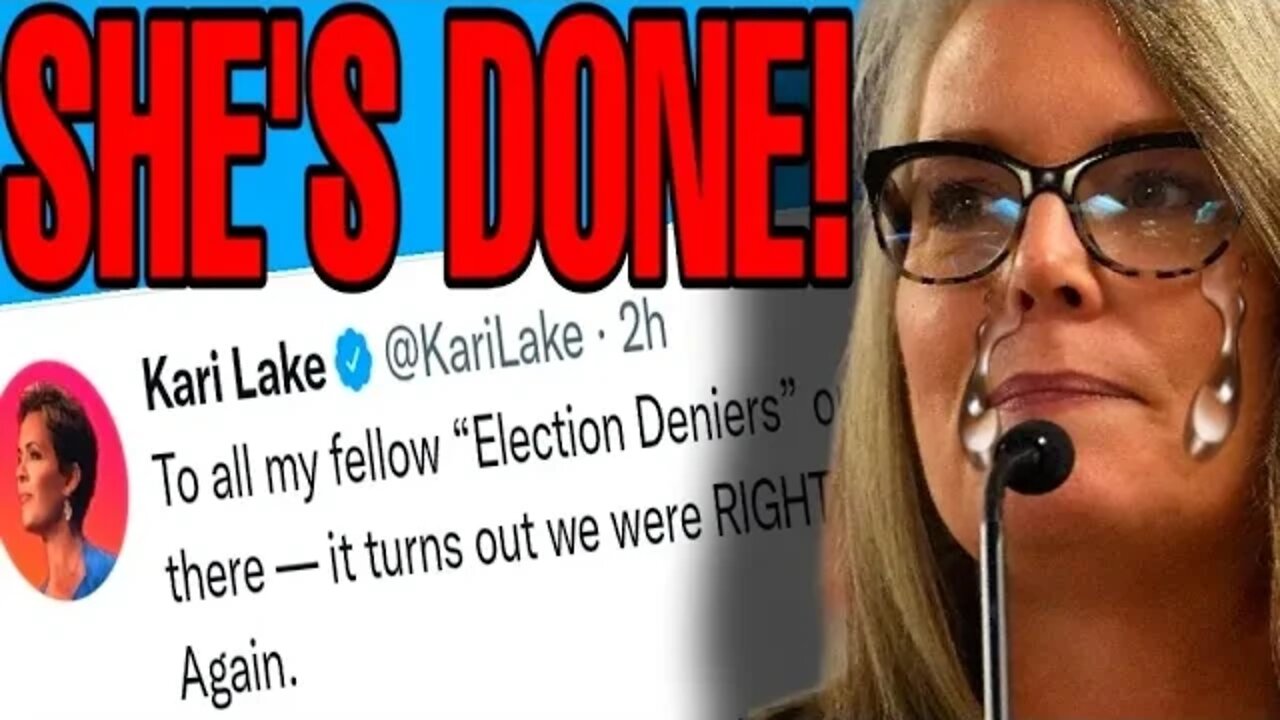 KARI LAKE VOWS SHE WILL DIE ON THIS HILL FIGHTING THE CORRUPTION IN ARIZONA