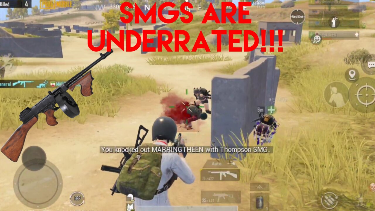 PubG - SMG's are underrated!!!