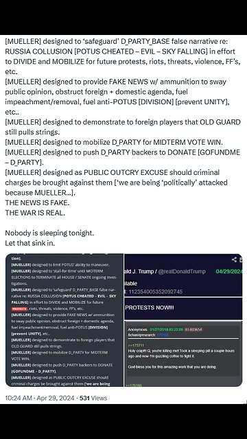 @BrainStorm_Joe The 4rth psyop group strikes again... 5am Trump ramps up Q messaging