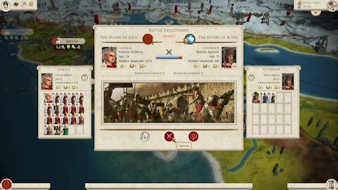 Total-War Rome Julii part 109, Walking into Thessalonica