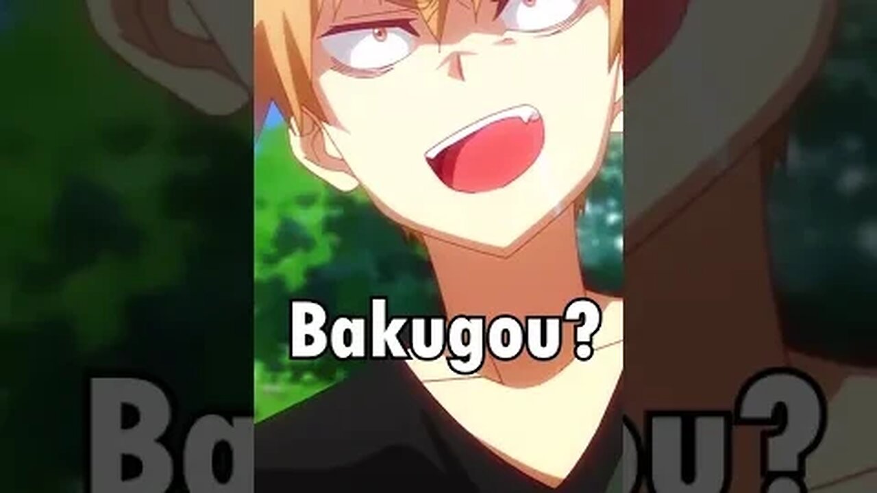 Bakugou and Deku Reincarnated in "Shikimori's Not Just a Cutie"