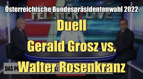 Bundespräsidentenwahl 2022: Duell Gerald Grosz vs. Walter Rosenkranz (oe24 I 19.09.2022)