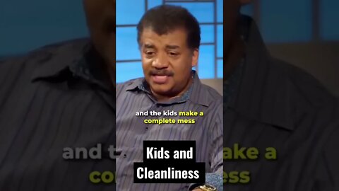 You don't have kids with the intent of retaining a clean house. #neildegrassetyson #kids #parents