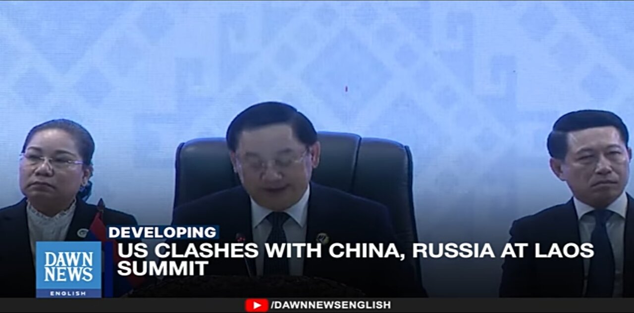 US clashes with China, Russia at Laos Summit | Dawn News English