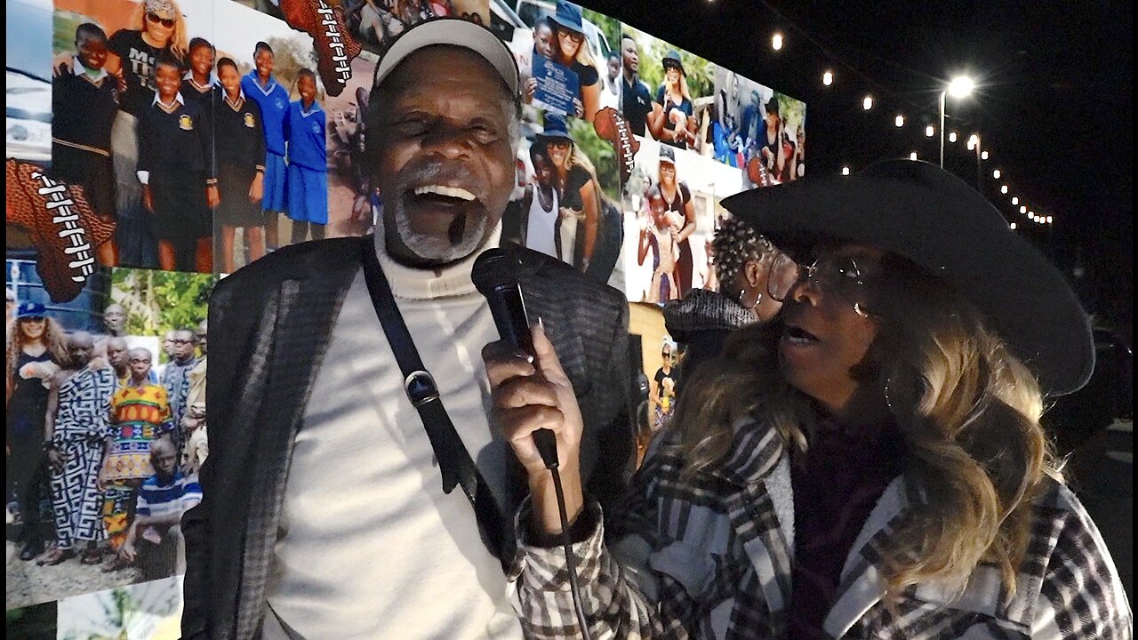 Danny Glover and 2x NBA Champion Josh Powell attend BTG Annual Fundraiser