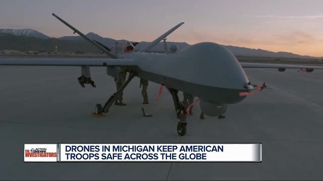 Michigan Air National Guard pilots fly drones protecting troops around the world