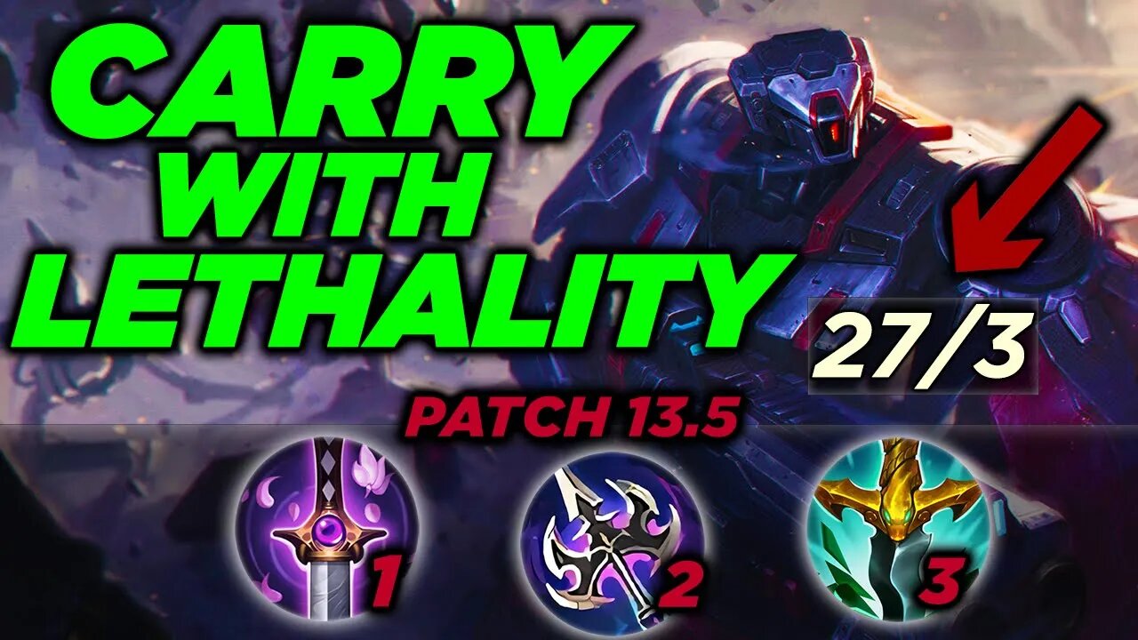 How To Play Lethality Graves & SMURF/CARRY in low ELO