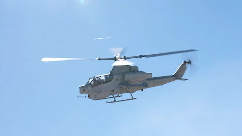 Up in the Air: HMLA-367 Provides Air Support during MWX 2-21