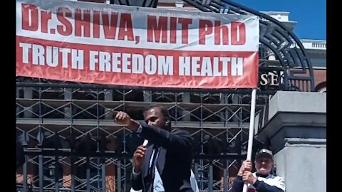 Dr.SHIVA SPEECH at May 1 #TruthFreedomHealth Rally. “HOW WE WIN. #WorkingPeopleUnite”