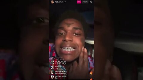 Kodak Black Instagram Live (05/04/23)