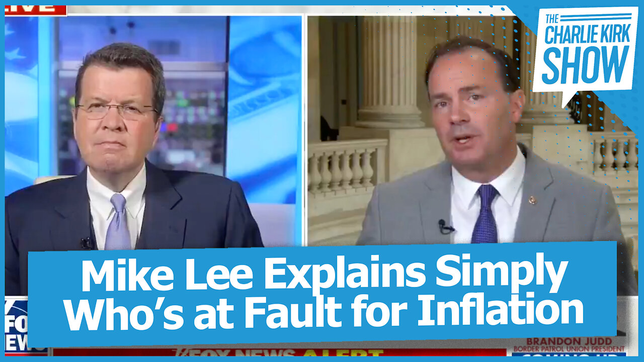 Mike Lee Explains Simply Who’s at Fault for Inflation