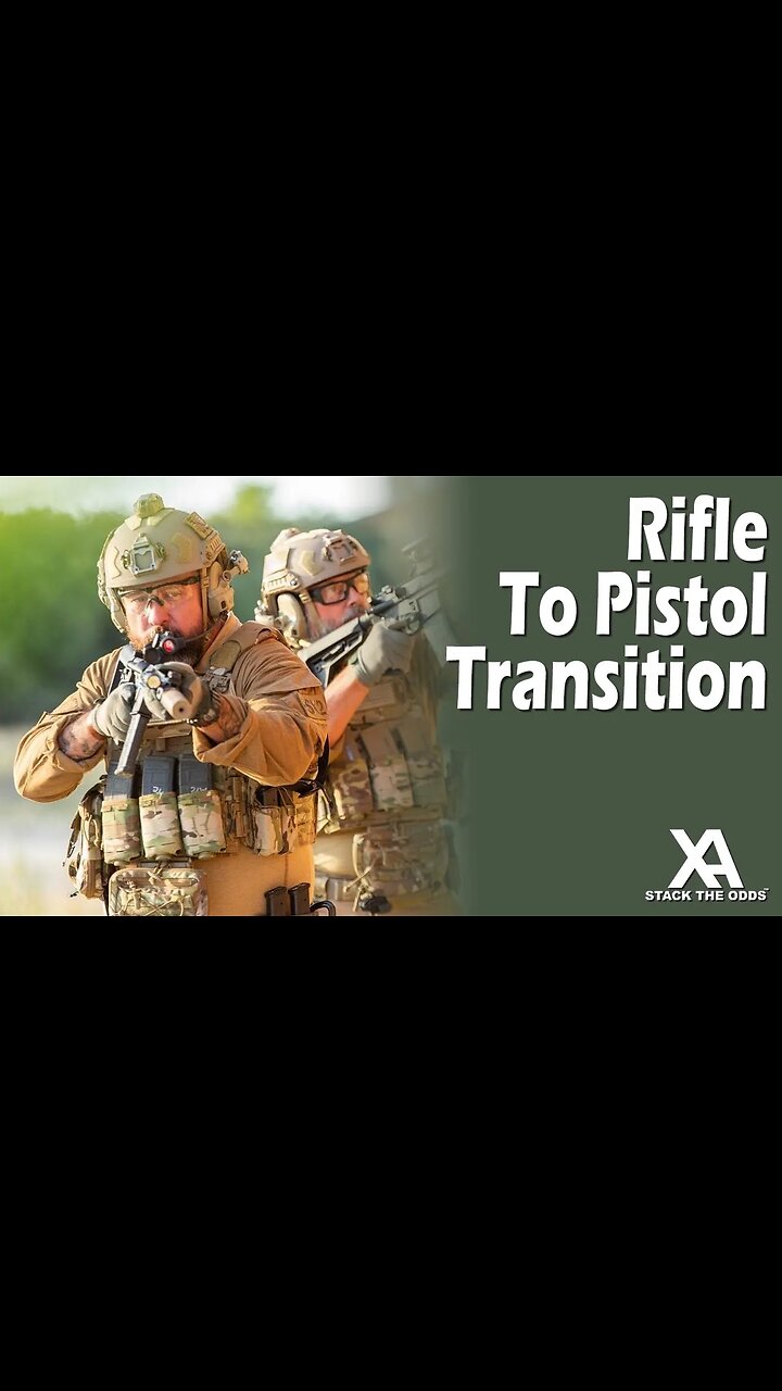 Xray Alpha - Rifle to Pistol Transition