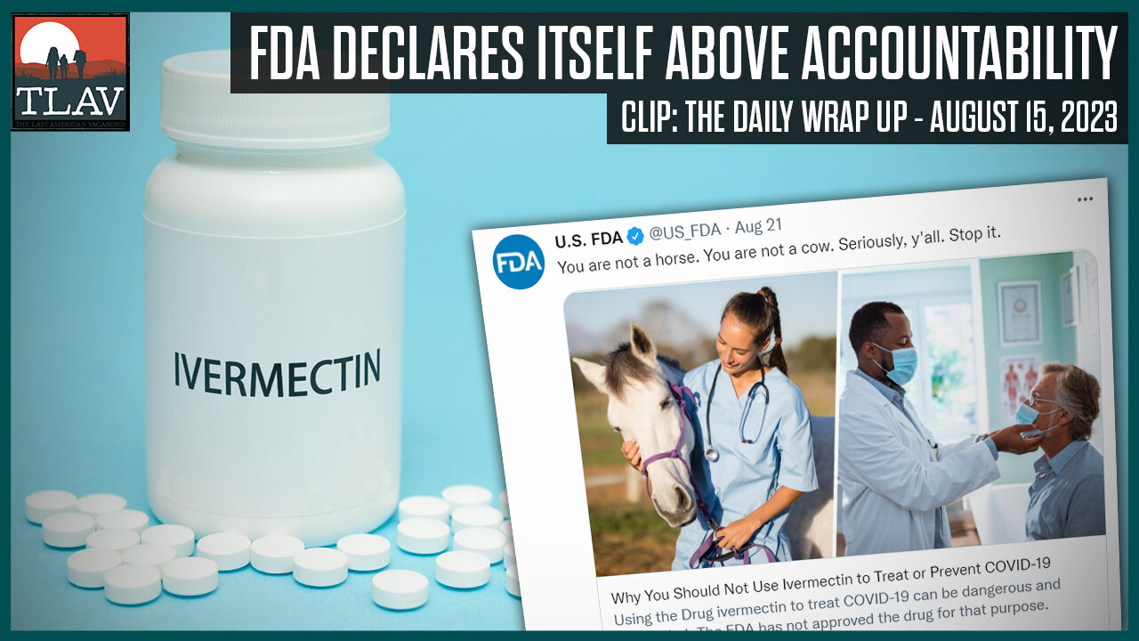 FDA Declares Itself Above Accountability