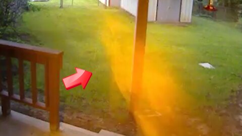 What about the very fast mysterious creature captured by the house security camera? [Conspiracy]