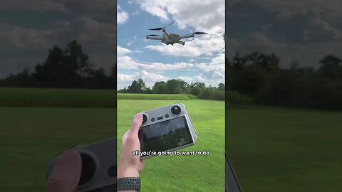 HAND CATCHING the DJI Mini 3 Pro #dji #drone #mini3pro