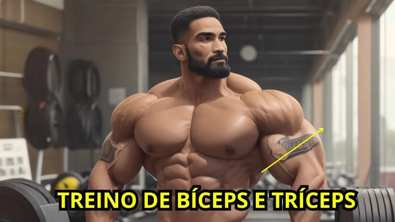 Treino completo de Bíceps e Tríceps
