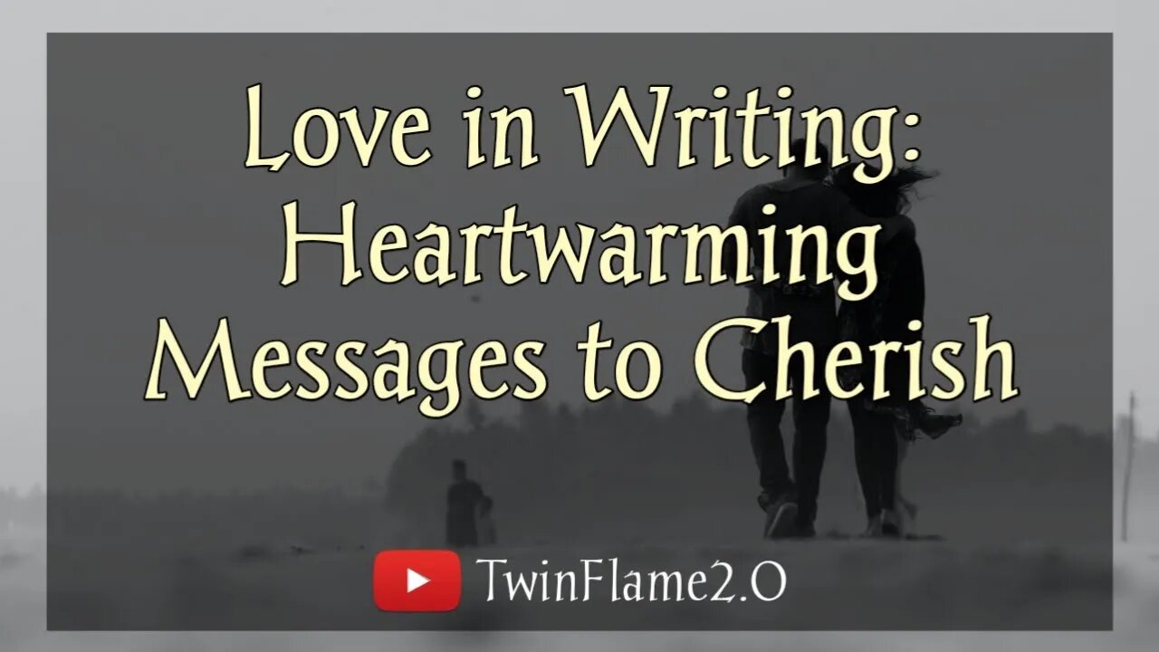 🕊 Love in Writing:Heart warming Message 🌹| Twin Flame Reading Today | DM to DF ❤️ | TwinFlame2.0 🔥