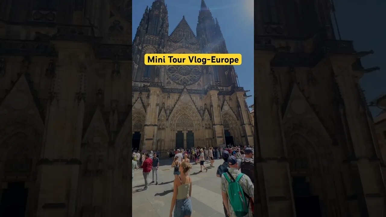 Mini Tour India to Europe Vlog || #europaleague #shortvideo #prague #travel #short #shortsfeed