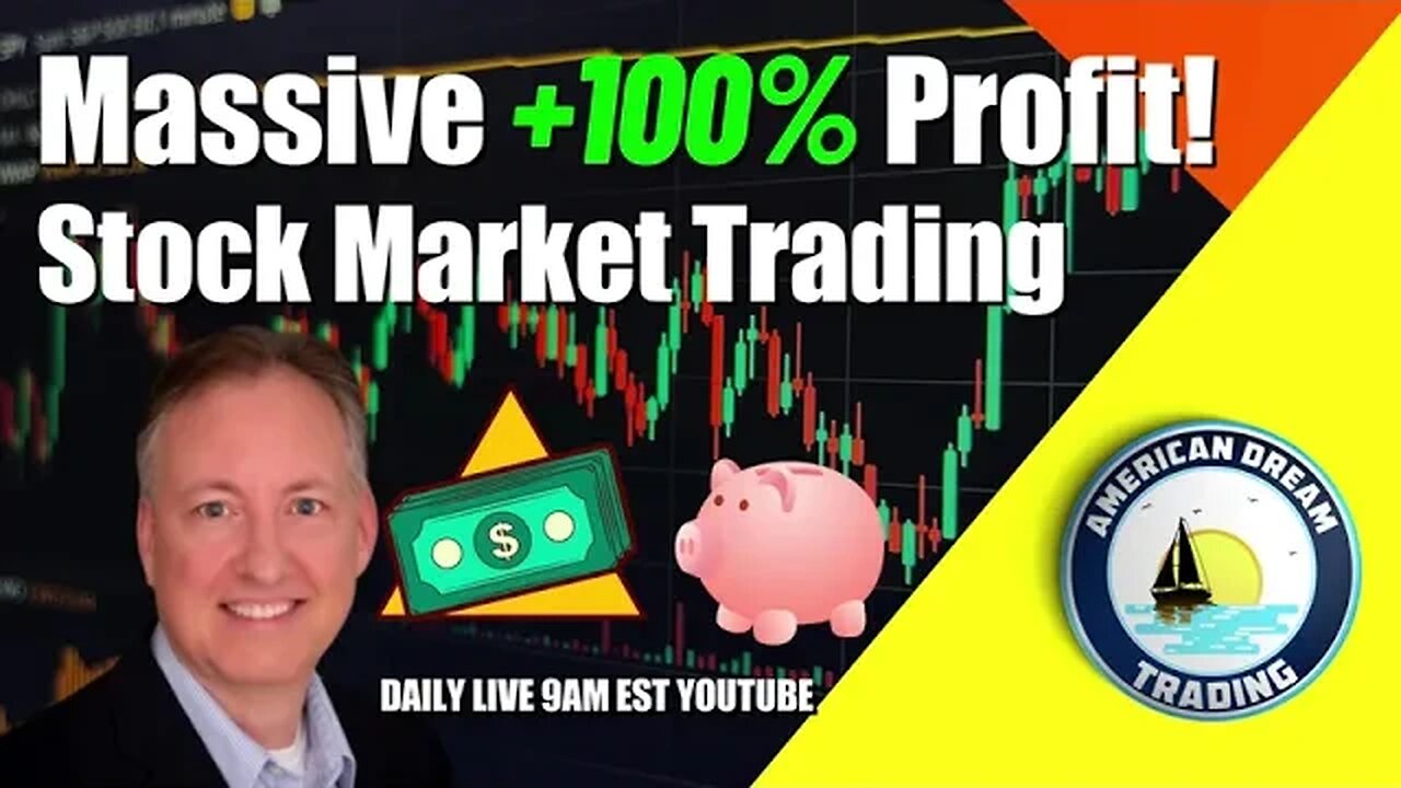 Massive +100% Profit Lifetime Member Stock Market Trading Success