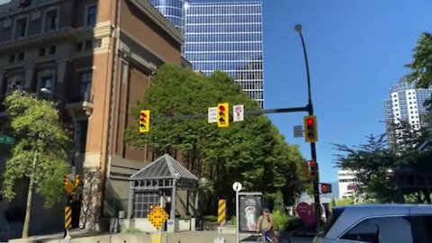 relax City of Vancouver BC Canada Traffic White Noise For Sleeping,