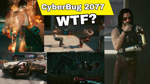 Cyberpunk 2077 Fails Funniest Glitches Cyberpunk Bugs Part 2