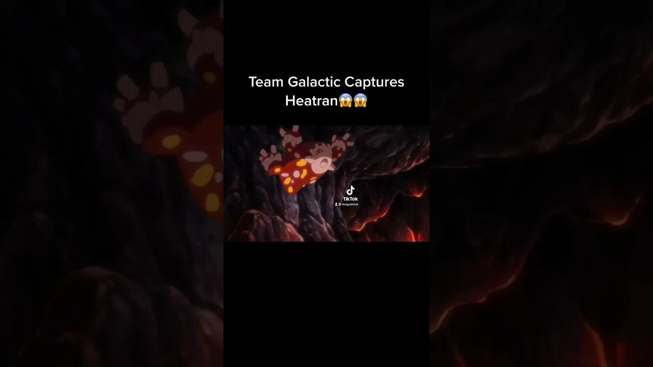 Team Galactic Captures Heatran!!!