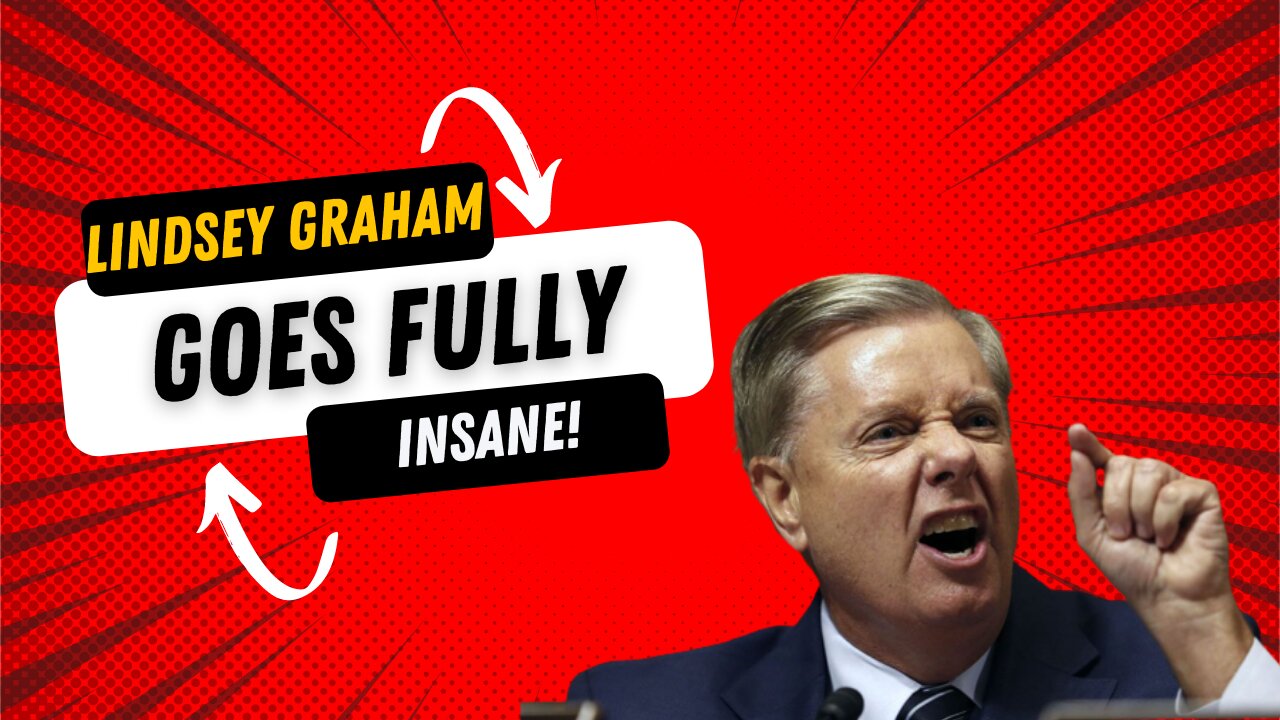 Lindsey Graham goes insane! Calls for the assassination of Putin on live TV.