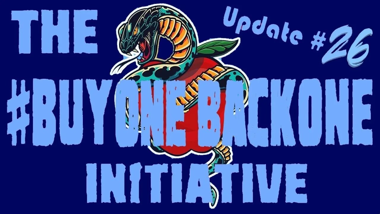 New Projects on the Horizon! #BuyOneBackOne Initiative Update 26