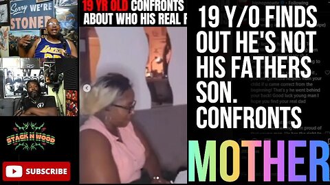 SHORT Pt 2 19 yo confronts his mother after finding out he is not related to his father