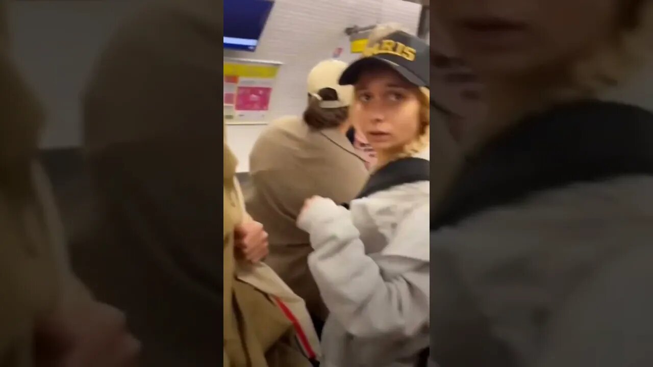 guy stops pick pocket girl