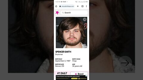 HAPPY 36 BIRTHDAY SPENCER SMITH Drummer