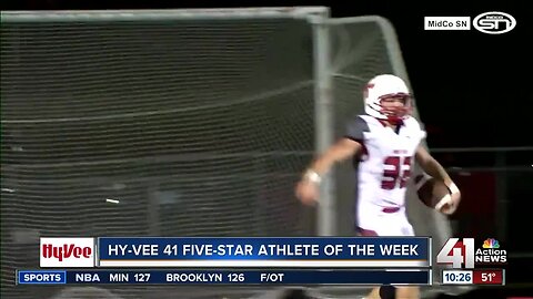 Tonganoxie's Cooper Cunningham is the Hy-Vee Athlete of the Week