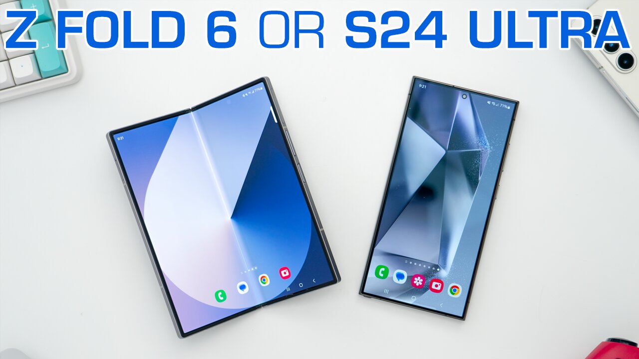 NEW Samsung Galaxy Z Fold 6 Review vs S24 Ultra. Hmm....