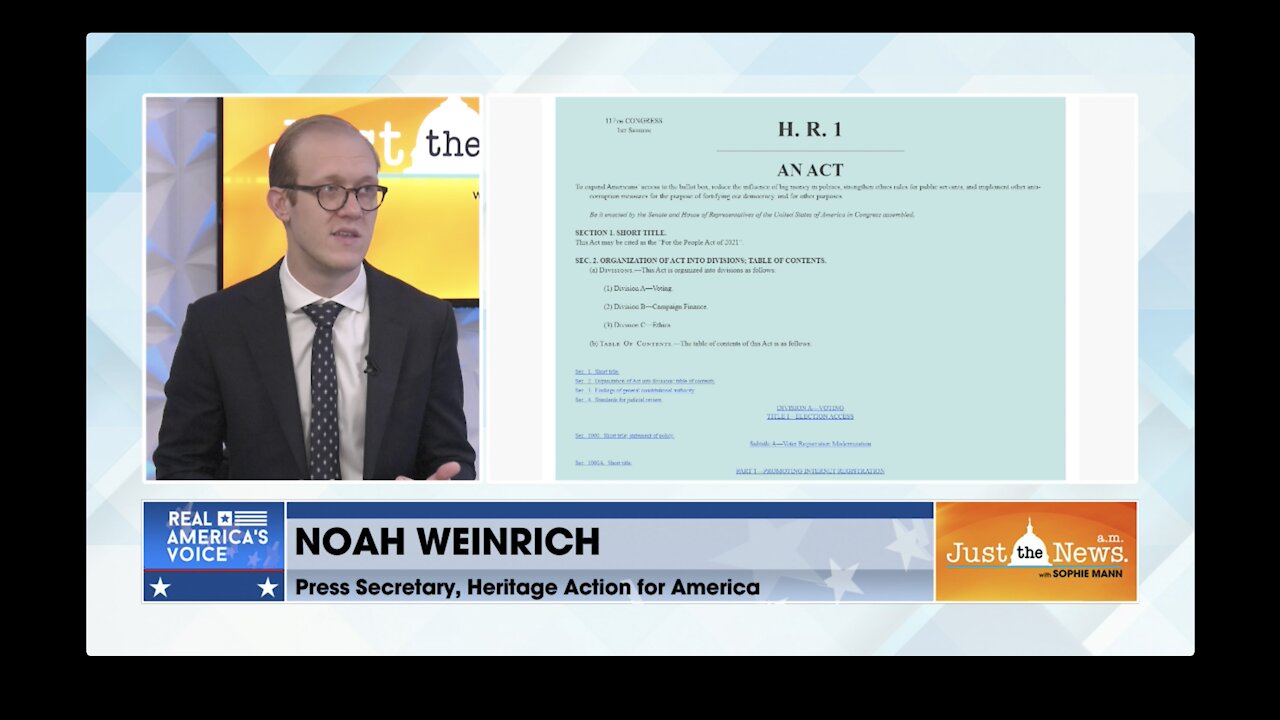 Breaking down the Democrat Power grab of HR 1