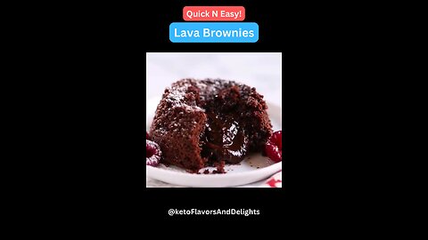 Lava Brownies
