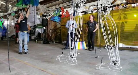 SOUTH AFRICA - Cape Town - Cape Town Carnival Preparation Workshop (Video) (PB8)