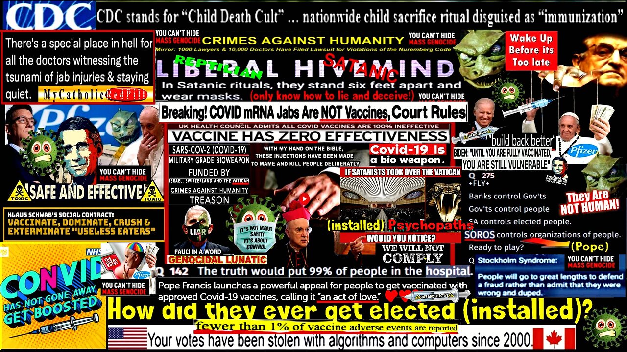 WITH MY HAND ON THE BIBLE, THESE INJECTIONS HAVE BEEN MADE TO MAME AND KILL PEOPLE DELIBERATELY