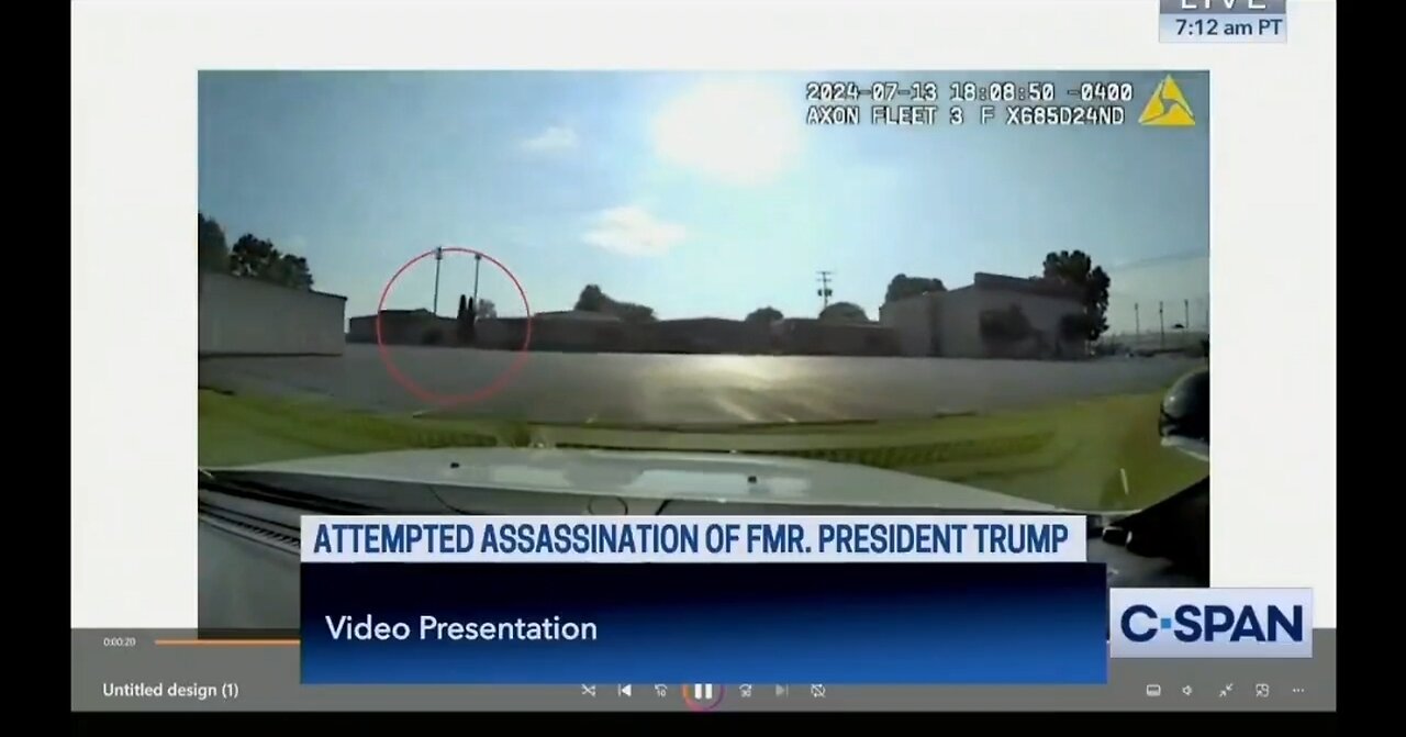 New J13 Dash Cam Footage Of Crooks Shows Him On The Roof For 3 Minutes Before Shots Fired