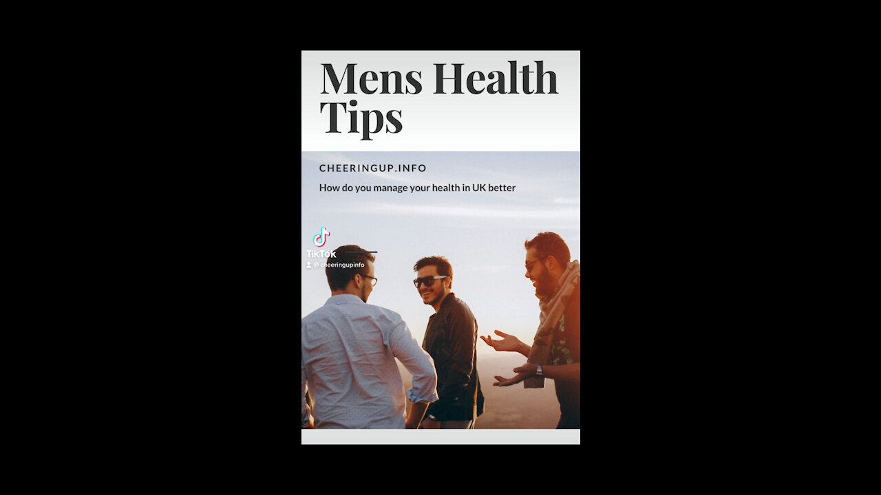 Mens Health Tips CheeringupInfo