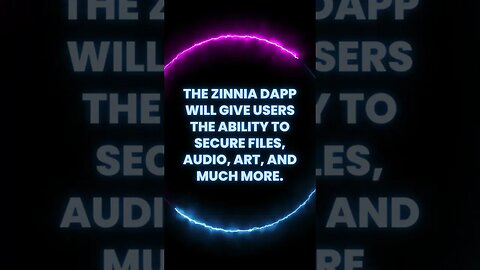 What will users be able to secure on the Zinnia Dapp?
