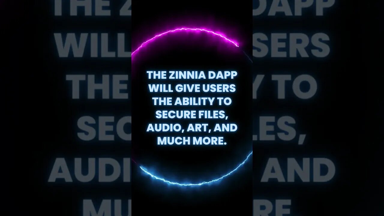 What will users be able to secure on the Zinnia Dapp?