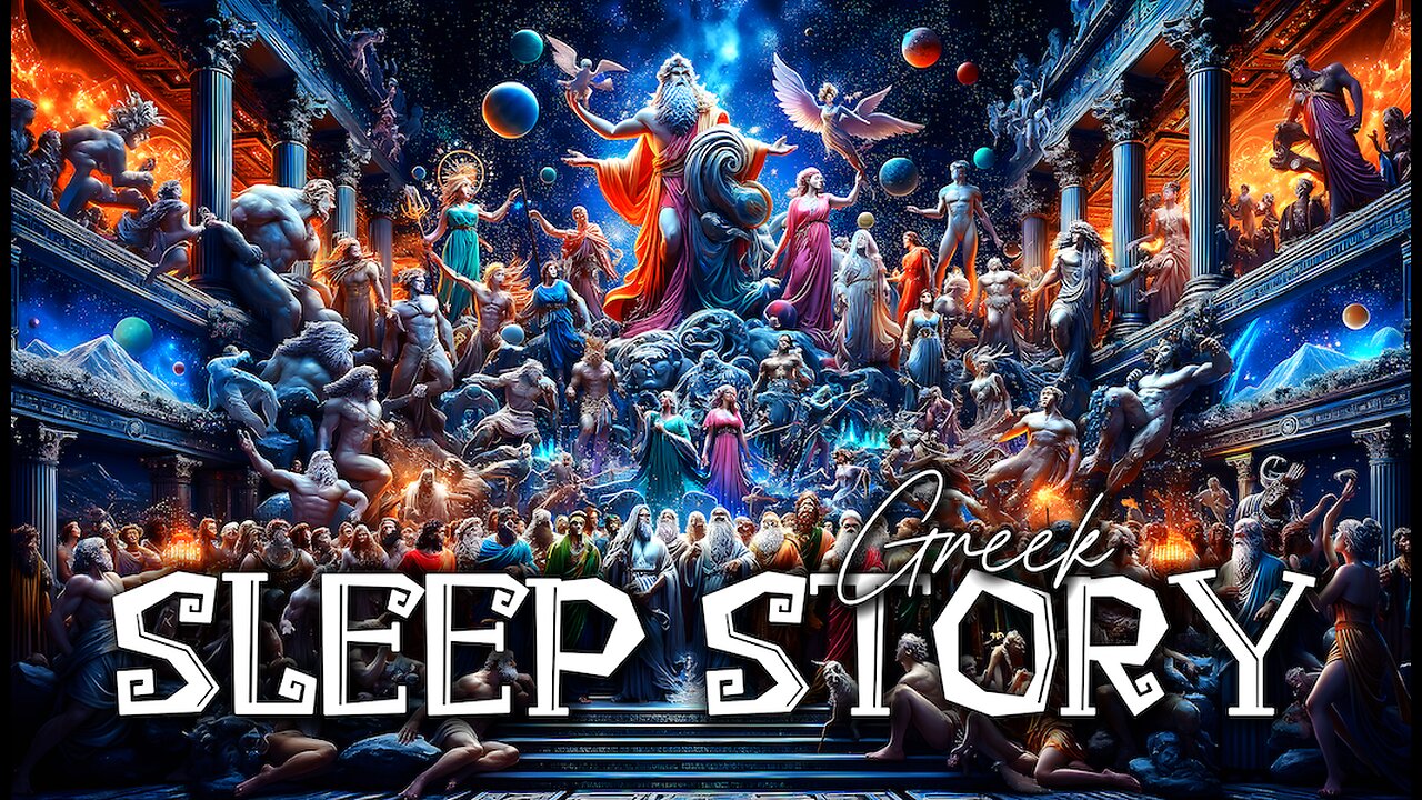 Bedtime Sleep Stories | 💙 1 HRS Greek Mythology Stories Compilation 🔥 | Greek Gods & Goddesses