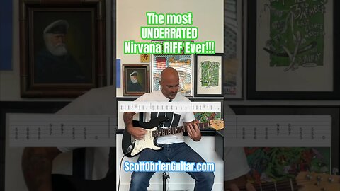 The Most UNDERRATED Nirvana RIFF Ever!! #guitar #turorial