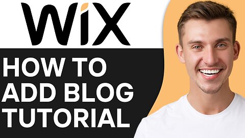 HOW TO ADD BLOG TO WIX WEBSITE